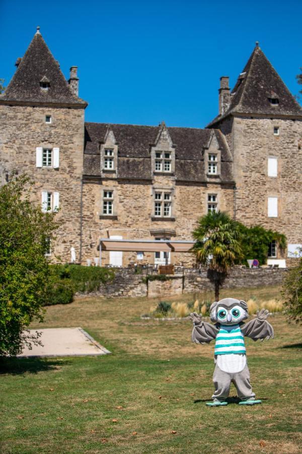Camping Le Chateau Du Gibanel Saint-Martial-Entraygues Exteriör bild