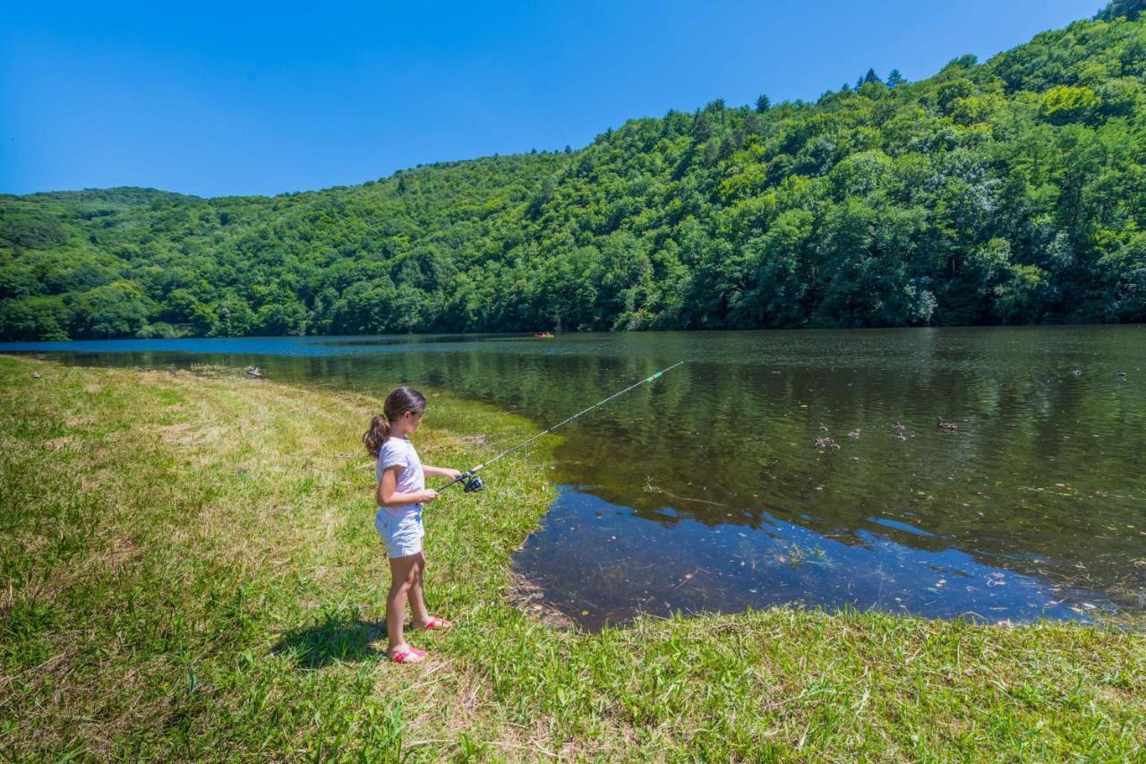 Camping Le Chateau Du Gibanel Saint-Martial-Entraygues Exteriör bild